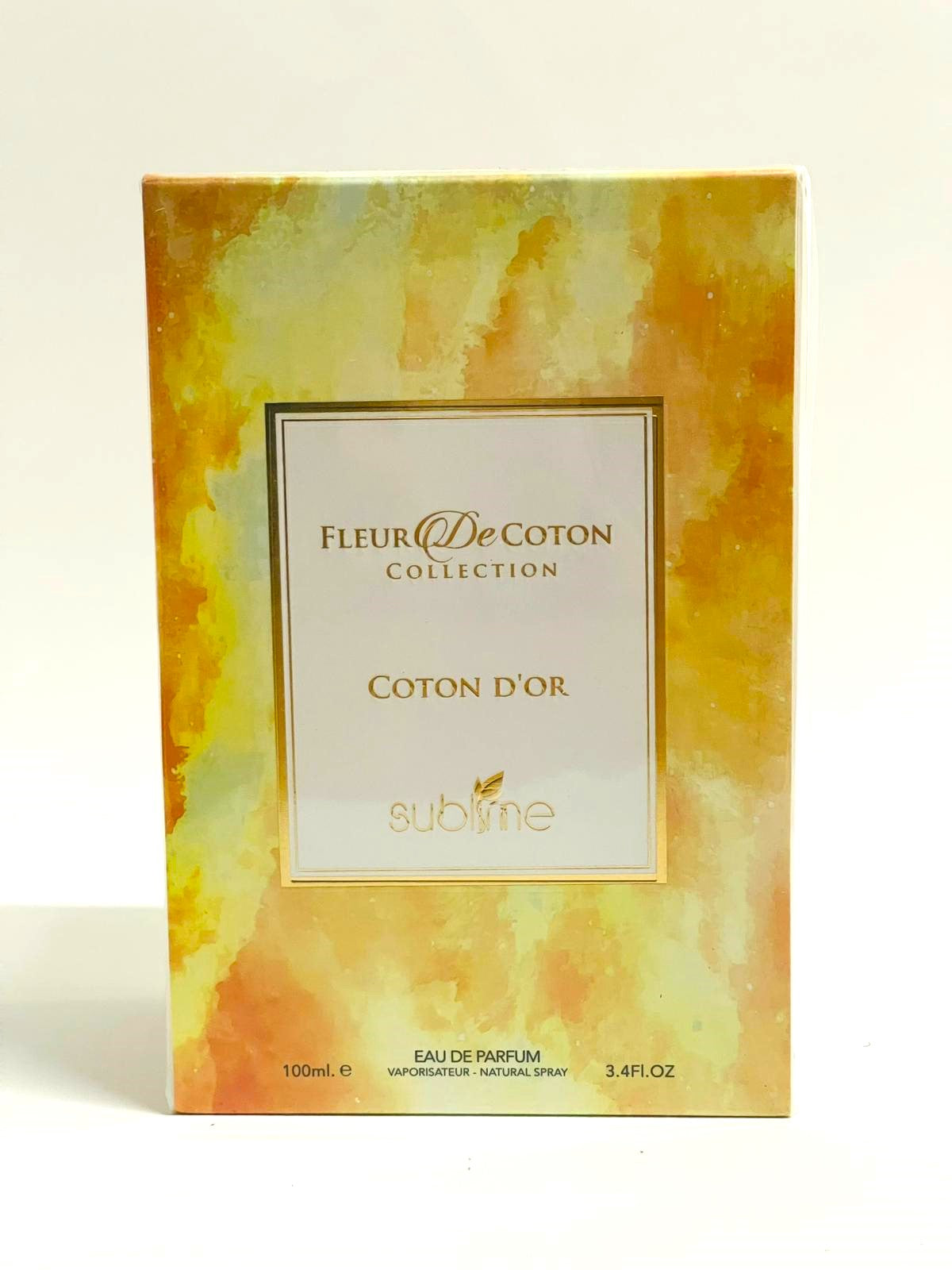 FLEUR DE COTON COTON D'OR