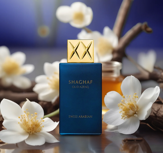 SHAGHAF OUD AZRAQ SWISS ARABIAN LIMITED EDITION manque le blister !!!