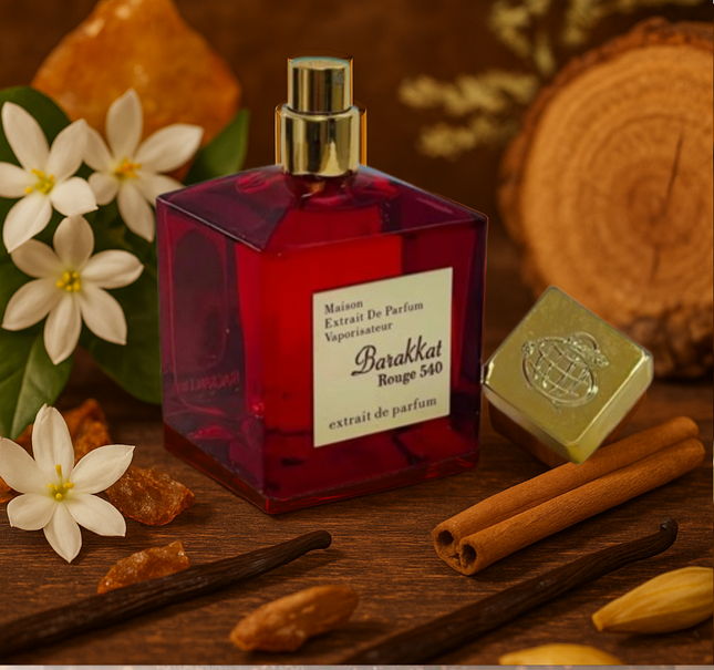 BARAKKAT ROUGE 540 (inspiration baccarat rouge 540)